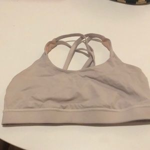 Lululemon gray energy bra